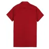 Chemise à rayures verticales Hommes Chemises de créateurs Rouge à manches courtes Retro Bowling Robe boutonnée Chemises pour hommes Cotton1