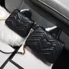 Leather Handbags High quality Women Lady Marmont Bags Genuine Leather Crossbody Handbag Purses Tote Shoulder Bag 05