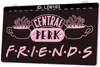 LD6103 Central Perk Friends Cafe Bar Gravure 3D Signe lumineux LED Vente en gros au détail