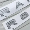 Lettres emblème insigne Logo pour Range Rover SV autobiographie SPORT découverte EVOQUE VELAR voiture style capot coffre Badge autocollant