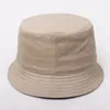 Puste dzieci wiadro kapelusze dziecko chłopcy dziewczyny czapki zwykły kapelusz rybacki bawełniany słońce kapelusz oddychający lato plaża kapelusz