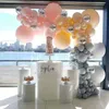 Round Cylinder Pedestal Display Art Decor Plinths Pillars for DIY Wedding Decorations Holiday Y200903255O