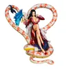 23 cm 1/8 skala anime megahouse boa hancock andou kenji pvc action leksak spel staty collectible modell doll present