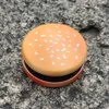 Herbatnik Hamburger Stop Cynkowy Metalowy Palenie Szlifierka 3-częściowy 55 mm Szlifierki Zęby Szlifierki Spice Crusher Muller