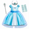 Prenses Elbise Kızlar İçin Prenses Kostüm Fantezi Doğum Günü Partisi Noel Cadılar Bayramı Cosplay Giyim Çocuk Balo Elbisesi 2011305640950