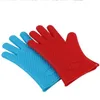 Four Silicone Gants Micro-ondes Four Mitaines Antidérapant Résistance À La Chaleur Ustensiles De Cuisson Cuisine Cuisson Grill BBQ Outils ZYY205