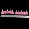 Manikyr nagelips hållare set träning display akryl stativ nagelkonst verktyg salong hemanvändning