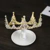 2021 Bela Princesa Headwear Chic Bridal Tiaras Acessórios Impressionantes Cristais Pérolas Tiaras de Casamento e Coroas 12107