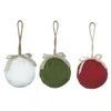 Xmas Tree Ornamenten Gebreide Kerstmis Bal Hanger Vakantiehuis Party Hanging Decor Nieuwjaar Decoraties JK2011PH