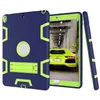 Schutzhülle Tablet-Fälle für iPad Mini 1 2 3 4 AIR PRO 9.7 10.2 10.5 11 Stoßfest Roboter Militär Extreme Hochleistungsständer