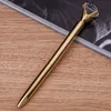 2022 Nya Ball Point Pennor Creativ Carat Big Diamonds Metal Pennor Gem Crystal Ballpoint Pen Stationery Hg