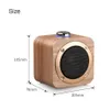 Q1b Portable Speaker Wood Bluetooth 42 Wireless Bass Speakers Music Player Buildin 1200mAh Battery 2 Colors A479778899