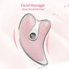 Micro Current Guasha Machine Face Lifting Device Body Massage USB Rechargeable Skin Rejuvenation Instrument Electirc Scraping