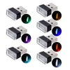 100X Mini USB LED Lumière Ambiante Lampe Intérieur De Voiture Lumière Décorative Atmosphère USB Plug and Play Atmosphère Lumière De Secours Blanc