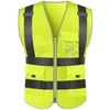 Safety Vest Reflective Surveyor Emergency for Construction SFVest Personlig skyddsutrustning