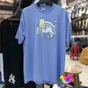 Hafif Boy Vetements T-shirt 2021ss Erkekler Kadınlar 1: 1 Yüksek Kalite Unicorn Gökkuşağı Tee VTM Kısa Kollu