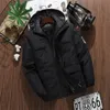 브랜드 겨울 파카 남성 따뜻한 두꺼운 방풍 재킷 남성 품질 멀티 포켓 후드 코트 남성 패션 방수 outwear M-9XL 201126