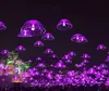 Nuovo arrivato colorato fibra ottica LED meduse luci lampadario decorazioni di natale capodanno