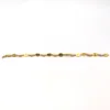 Nytt armband Anklet 18 K Stamp Gold GF Yellow Ankel Jewllery Foot Women Girl039S Beach Big Small Size DOM Connect Link5226967