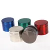 Tabaksleutels Solid Herb Grinder Zinklegering Grinder 4 Lagen Grinder CNC Tanden Grinders Roken Accessoires Hand Muller Tool ZYY105