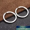 20 stks / partij maat 1.8x25mm rhodium metalen sleutelhangers split ring hoge quaility sleutel ringen fit tas sleutelhanger sieraden maken bevindingen