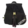 Luxo espanhol e grande capacidade simples bolsa feminina mochila com cordão3598261