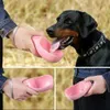 Portabel husdjur Dog Water Bottle Travel Puppy Cat Dispenser Outdoor Drinking Bowl Feeder 350 ml 500 ml för små stora hundar Y2009172250