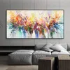 Abstract Colorful Pictures Canvas Painting Quadro Color Flower Posters Prints Wall Art For Living Room Home Decorative Paintings