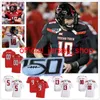 Personalizado Texas Tech TTU Futebol Jersey College Alan Bowman Armand Shyne T.J. Vasher Ta'zhawn Henry Sarodorick Thompson Dalton Rigdon