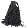 Mode féminine Fringe Gland épaule Messenger Cross Body Satchel Bag Sac à main