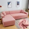 cubierta de sofá de terciopelo