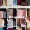 10 pz/lotto Donne Sciarpa di Chiffon Pianura Bolla Chiffon Hijab Scialli Avvolge Testa Sciarpa Femme Fascia Hijab Musulmano Sciarpe Bandane