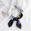 Diy Hair Scarf Headband Square Scarf Small Silk Scarves Färgglada Headscarf Head Neck Hårband Band Skriv ut Neckerchief