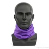 Custom Solid Bandana Headband Tube Scarfs Plain Seamless Bandanas Cycling Face Mask Shield Hiking Scarves Neck Gaiter