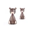 Russia Little bear wood ornaments for decor squirrel furniture crafts small gifts toy ornament home Y200106