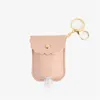 30ML Leather Hand Sanitizer Holder Keychain PU Leopard Snake Lace Key Ring Solid Color Lady Key Buckle Pendants With Bottle 5 5jf G2