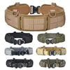 Cintura per munizioni Airsoft per sport all'aria aperta Cintura tattica Molle Army Hunting Shooting Paintball Gear NO10-205