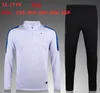 KIDS 16 17 Retro soccer training suit Long sleeved sweatshirt 18 19 maillot de foot football jogging jacket tracksuit