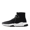 chaussures scarpe rubber zapatos sock zapatilla speed 2.0 lace up dad baskets femmes hommes balenciaga balenciaca balanciaga clear sole boot sneakers men women shoes