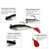 1PCS Pesca Silicone Fishing Soft Lures 80mm 9.25g Jig Wobbler Lead Head Hook Artificial Bait Supplies Sea Bass Carp Fishing