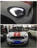 High Beam B-MW Headlights Assembly For MINI R60 2007-16 LED headlight Bifocal Lens turn signal Reverse running lights