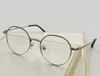 2021 새로운 라운드 프레임 안경 3346 간단한 라운드 레이디 안경 프레임 빈티지 렌즈 프레임 기질 숙녀 안경 크기 50-18-144,