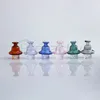 Fumée Cyclone Verre UFO Spinning Carb Cap 25mmOD Caps Fumeurs Accessoires Pour Quartz Banger Nails Verre Eau Bongs Dab Oil Rig