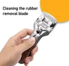 Glass Multifunction Stainless Steel Ceramic Hob Scraper Cleaner Tool With Blade Cleaning Oven Cooker Tools Utility Knife