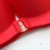 女性のためのセクシーなブラジャーのシームレスなフロントクロージャープラスサイズのランジェリーバタフライ調節可能なブラジャーの下着#d 201202