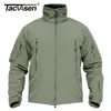 TACVASEN Giacca invernale in pile militare Giacca soft shell da uomo Giacche militari impermeabili tattiche Cappotto Airsoft Abbigliamento Giacca a vento 201119