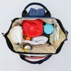 Moda Mamãe Fralda Sacos Grande Capacidade Saco De Armazenamento Mulheres Viagem Ao Ar Livre Compras De Enfermagem Enfermagem Bolsa de Nappy Bolsa Bolsa LJ201013