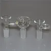 3 style 14mm glass bowl Male Joint Handle Beautiful Slide bowls piece smoking Accessories For Bongs Water Pipes