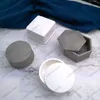 Mini Saksı Beton Kalıplar Etli Bitkiler için Altıgen Yuvarlak Takı Saklama Kutusu Sıva Silikon Kalıp Kare Çimento Kalıp C0125