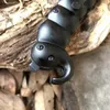 Scorpion DA61 Couteau pliant de poche extérieur 3Cr13 Manche à lame noire oxydée Convient aux outils de survie en camping et en randonnée